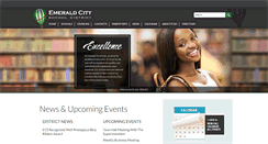 Desktop Screenshot of emeraldcityschools.com